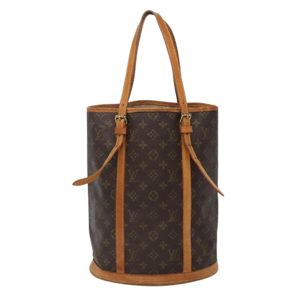 LOUIS VUITTON Monogram Bucket GM Shoulder Bag M42236 LV Auth 136859