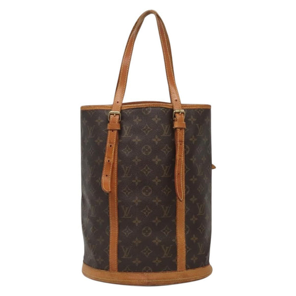 LOUIS VUITTON Monogram Bucket GM Shoulder Bag M42236 LV Auth 136859