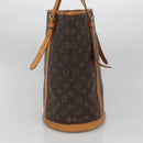LOUIS VUITTON Monogram Bucket GM Shoulder Bag M42236 LV Auth 136859-4