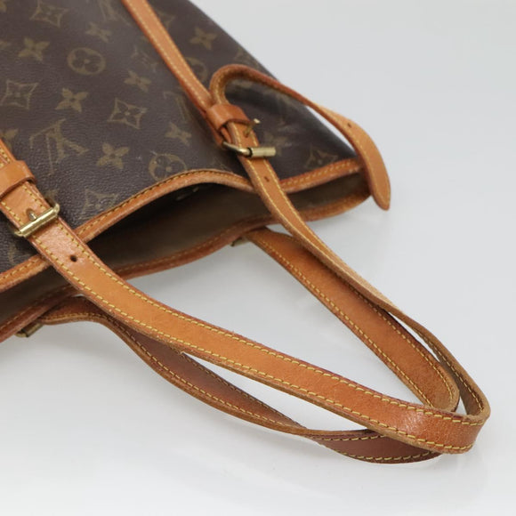 LOUIS VUITTON Monogram Bucket GM Shoulder Bag M42236 LV Auth 136859