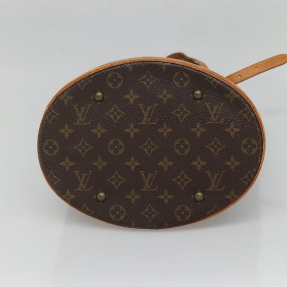 LOUIS VUITTON Monogram Bucket GM Shoulder Bag M42236 LV Auth 136859