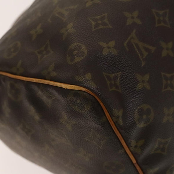 LOUIS VUITTON Monogram Speedy 35 Hand Bag M41524 LV Auth 136864