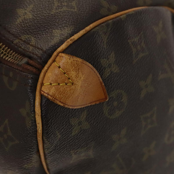 LOUIS VUITTON Monogram Speedy 35 Hand Bag M41524 LV Auth 136864