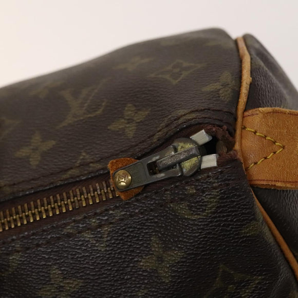 LOUIS VUITTON Monogram Speedy 35 Hand Bag M41524 LV Auth 136864