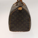 LOUIS VUITTON Monogram Speedy 35 Hand Bag M41524 LV Auth 136864-3