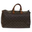 LOUIS VUITTON Monogram Speedy 40 Hand Bag M41522 LV Auth 136865-1