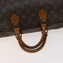 LOUIS VUITTON Monogram Speedy 40 Hand Bag M41522 LV Auth 136865-7