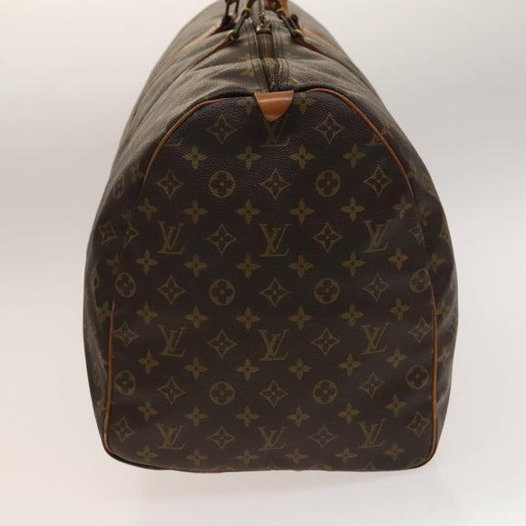 LOUIS VUITTON Monogram Keepall 60 Boston Bag M41422 LV Auth 136866