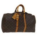 LOUIS VUITTON Monogram Keepall 45 Boston Bag M41428 LV Auth 136867-1