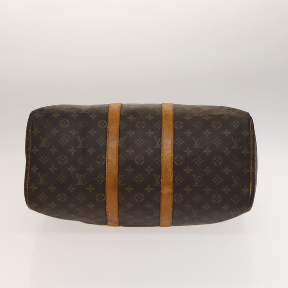 LOUIS VUITTON Monogram Keepall 45 Boston Bag M41428 LV Auth 136867
