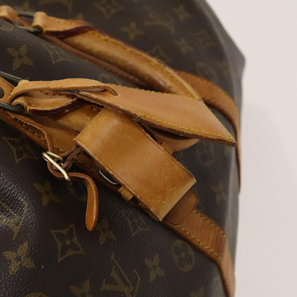 LOUIS VUITTON Monogram Keepall 45 Boston Bag M41428 LV Auth 136867
