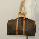 LOUIS VUITTON Monogram Keepall 45 Boston Bag M41428 LV Auth 136867-23