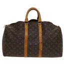 LOUIS VUITTON Monogram Keepall 45 Boston Bag M41428 LV Auth 136867-3
