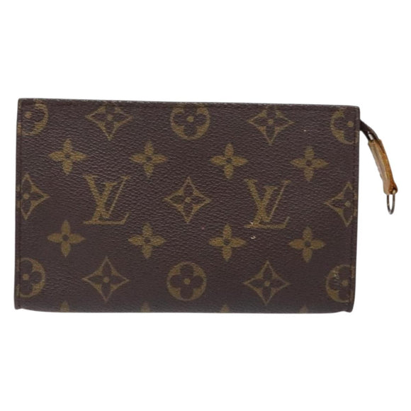 LOUIS VUITTON Monogram Bucket PM Accessory Pouch LV Auth 136869