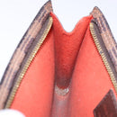 LOUIS VUITTON Damier Ebene Marais Pouch LV Auth 136870-11