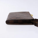 LOUIS VUITTON Damier Ebene Marais Pouch LV Auth 136870-3