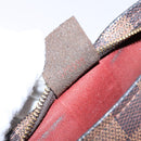 LOUIS VUITTON Damier Ebene Trousse Makeup Pouch N51982 LV Auth 136871-12