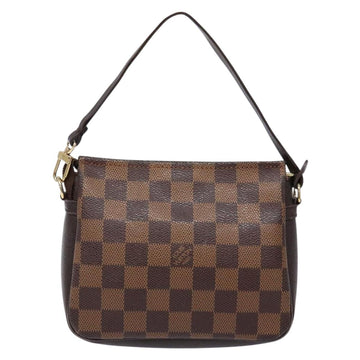 LOUIS VUITTON Damier Ebene Trousse Makeup Pouch N51982 LV Auth 136871 - 0