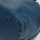 LOUIS VUITTON Epi Petit Noe Shoulder Bag Blue M44105 LV Auth 136874-11
