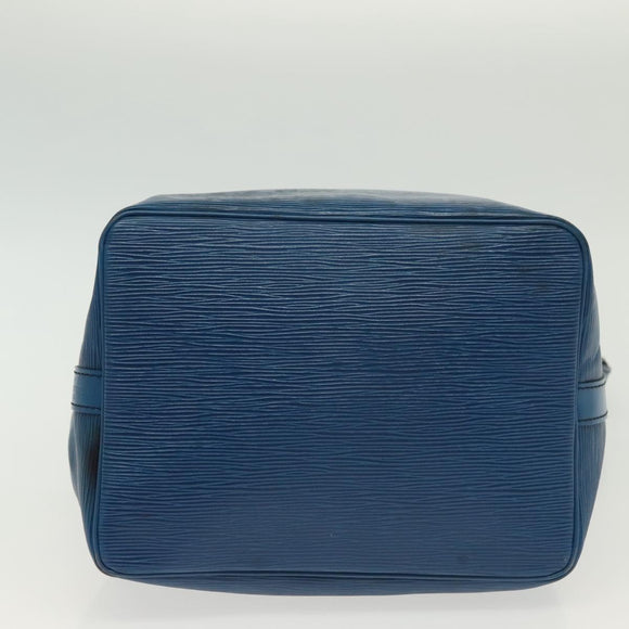 LOUIS VUITTON Epi Petit Noe Shoulder Bag Blue M44105 LV Auth 136874