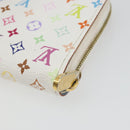LOUIS VUITTON Monogram Multicolor Zippy Coin Purse White M93741 Auth 136876-10