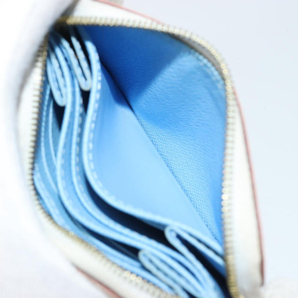 LOUIS VUITTON Monogram Multicolor Zippy Coin Purse White M93741 Auth 136876