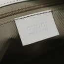 GUCCI GG Canvas Tote Bag Light Blue Gold 002 1098 1705 Auth 136880-17
