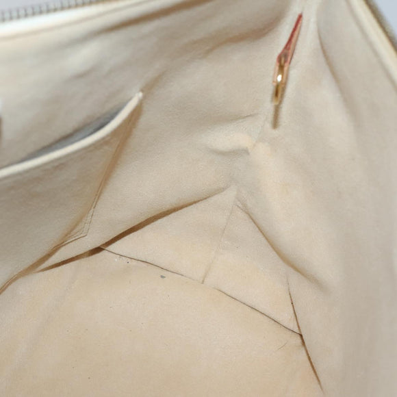 LOUIS VUITTON Damier Azur Saleya PM Tote Bag N51186 LV Auth 136882