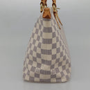 LOUIS VUITTON Damier Azur Saleya PM Tote Bag N51186 LV Auth 136882-4