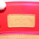 LOUIS VUITTON Monogram Vernis Reade PM Hand Bag Fuchsia Pink M91221 Auth 136883-18