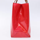 LOUIS VUITTON Monogram Vernis Reade PM Hand Bag Fuchsia Pink M91221 Auth 136883-3
