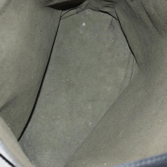 LOUIS VUITTON Epi Sac Depaule PM Shoulder Bag Black M80157 LV Auth 136885