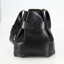 LOUIS VUITTON Epi Sac Depaule PM Shoulder Bag Black M80157 LV Auth 136885-13