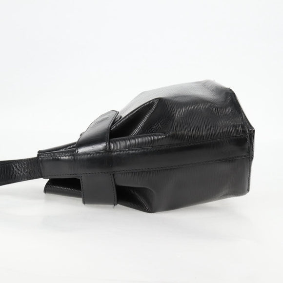 LOUIS VUITTON Epi Sac Depaule PM Shoulder Bag Black M80157 LV Auth 136885