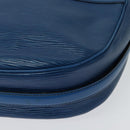 LOUIS VUITTON Epi June Feuille Shoulder Bag Blue M52155 LV Auth 136887-18