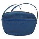 LOUIS VUITTON Epi June Feuille Shoulder Bag Blue M52155 LV Auth 136887-2