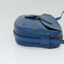 LOUIS VUITTON Epi June Feuille Shoulder Bag Blue M52155 LV Auth 136887-4