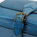 LOUIS VUITTON Epi Cartouchiere MM Shoulder Bag Blue M52245 LV Auth 136888-10
