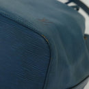 LOUIS VUITTON Epi Petit Noe Shoulder Bag Blue M44105 LV Auth 136907-14