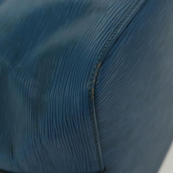 LOUIS VUITTON Epi Petit Noe Shoulder Bag Blue M44105 LV Auth 136907