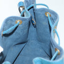 LOUIS VUITTON Epi Petit Noe Shoulder Bag Blue M44105 LV Auth 136907-19