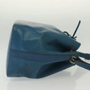 LOUIS VUITTON Epi Petit Noe Shoulder Bag Blue M44105 LV Auth 136907-3