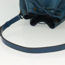 LOUIS VUITTON Epi Petit Noe Shoulder Bag Blue M44105 LV Auth 136907-7