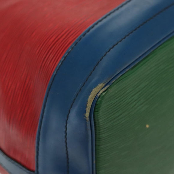 LOUIS VUITTON Epi Toriko Color Noe Bag Red Blue Green M44084 LV Auth 136908