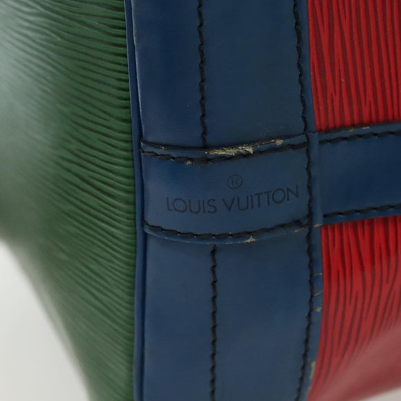 LOUIS VUITTON Epi Toriko Color Noe Bag Red Blue Green M44084 LV Auth 136908