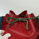 LOUIS VUITTON Epi Toriko Color Noe Bag Red Blue Green M44084 LV Auth 136908-18