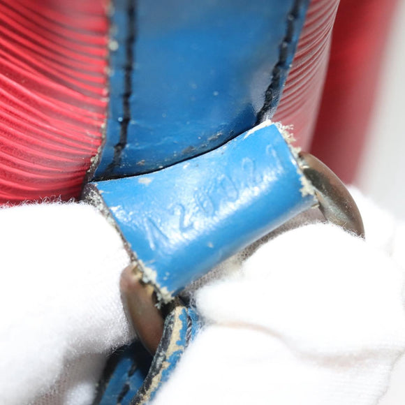 LOUIS VUITTON Epi Toriko Color Noe Bag Red Blue Green M44084 LV Auth 136908