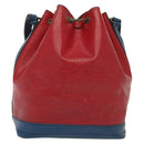 LOUIS VUITTON Epi Toriko Color Noe Bag Red Blue Green M44084 LV Auth 136908-2