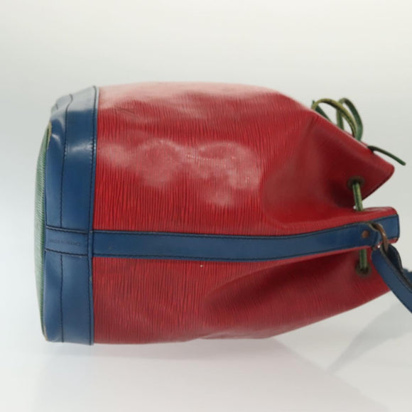LOUIS VUITTON Epi Toriko Color Noe Bag Red Blue Green M44084 LV Auth 136908