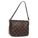LOUIS VUITTON Damier Ebene Trousse Makeup Pouch N51982 LV Auth 136912-1